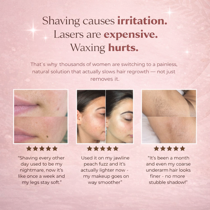 Natural Hair Reduction Oil